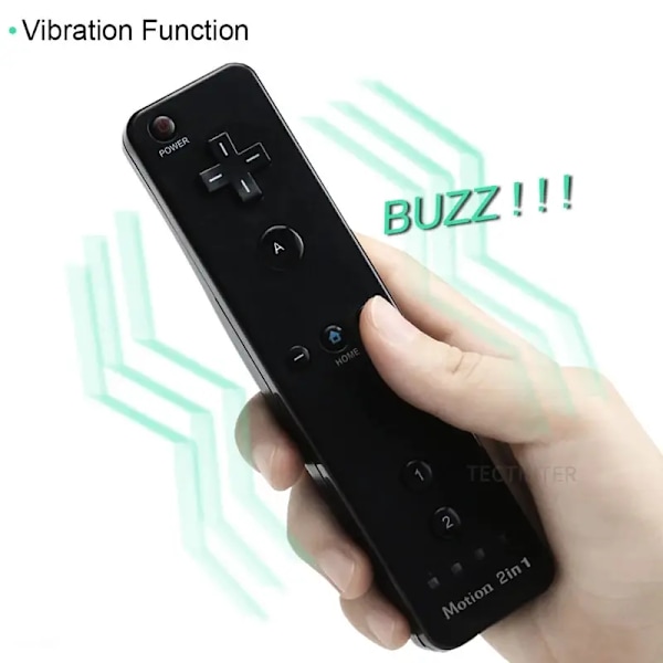 Fjernkontroll Kompatibel Nintendo Wii Konsoll Trådløs Gamepad Kontroller