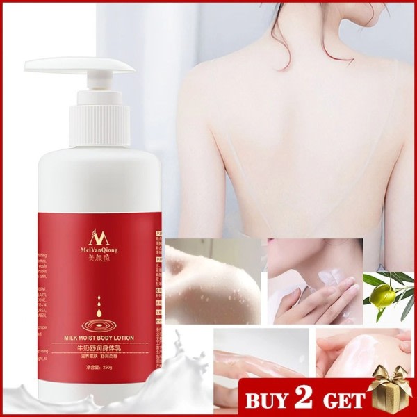 Melk Fuktig Kropp Lotion Fløte Anti-chapping Nourish Foryngelse Myk Og Komfortabel Hviting