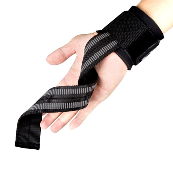 1 par tyngd lyftning remmar med handled stöd,  handledsband