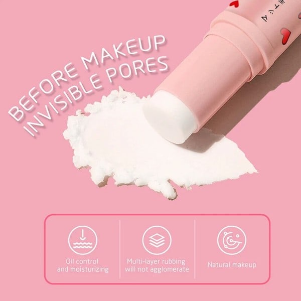 Makeup Foundation Dämpad Kosmetika Magic Foundation Täckande Osynlig Por Face Stick Foundation