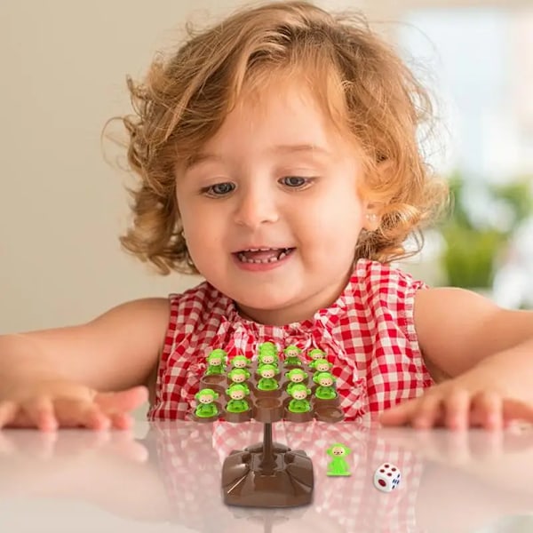 Creative Balancing Tree Toy Digital Apa Balance Scale Educational Nummer Tavla Spel