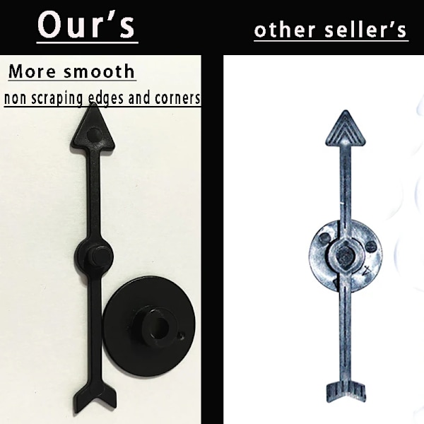 6 stykker 10CM 4,5cm 7,5cm 4tommer Pil platespinner Plast Pawn/Chess For Board Game