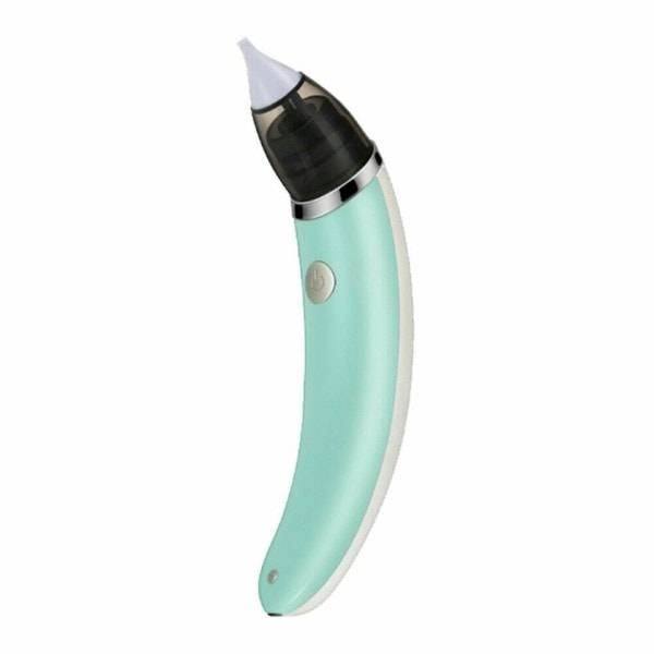 Elektrisk Baby Nasal Aspirator USB-Oppladbar Nese Renser Sniffing Utstyr Hygienisk Nese Snøt Renser med 2 Silikon Spiss