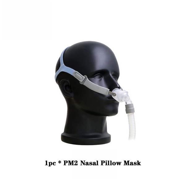 Neseputer Maske Myk Silikon CPAP Tilbehør Front Slange Full Størrelse Nese puter