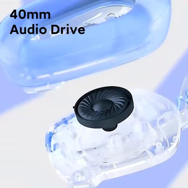 Bluetooth Trådløst Gaming Headset Surround Sound Headset