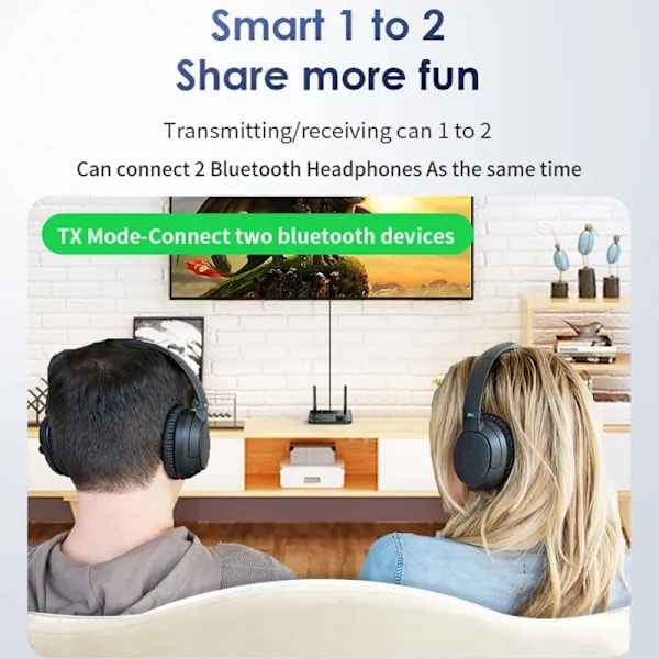 2 In 1 Bluetooth 5.3 Audio Receiver Sender