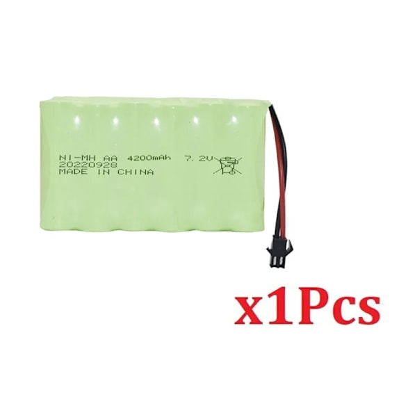 7,2v 4200mAh Nimh AA Batteri Til Rc legetøj biler tanke robotter pistol
