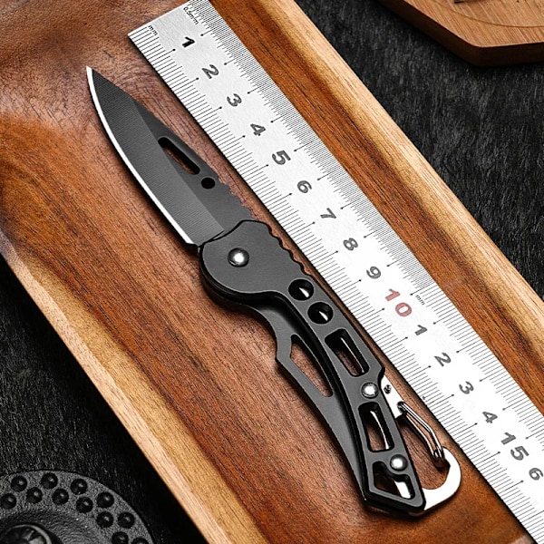 Rustfritt stål Folding Blade Små Lommekniver Militær Taktiske Kniver Multitool Jakt Og Fiske Overlevelse Hånd verktøy