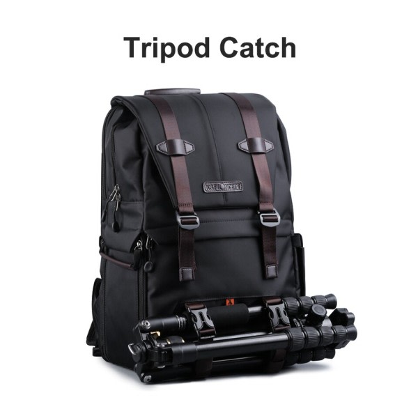 Stor kapacitet kamera rygsæk vandtæt multifunktionel rejse taske