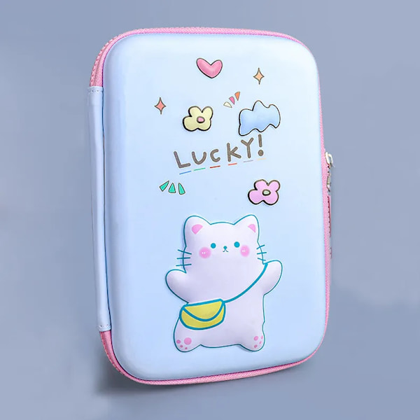 Creative kynä kotelot sarjakuva söpö kynä laukut Kawaii kotelo vetoketju kynä kotelo