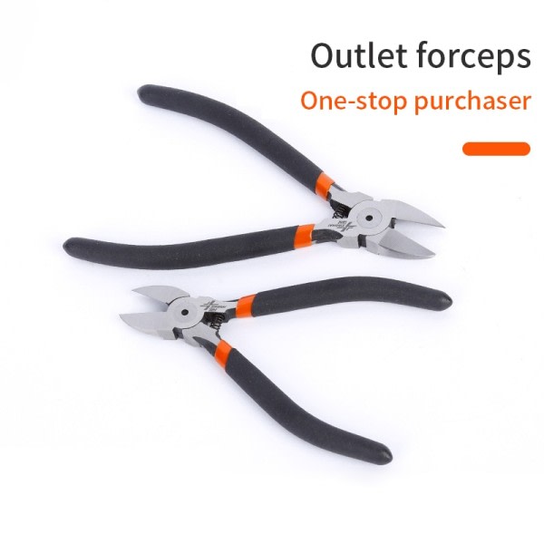 Diagonal Skärning Tång 6" Tråd avisolering Verktyg Sid Kutter Kabel Grader Nipper Elektriker Gör-det-själv Reparation Handverktyg