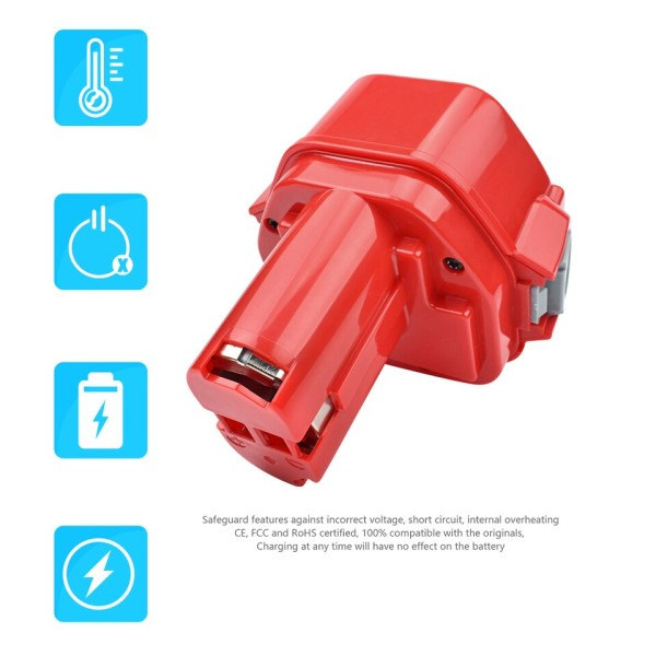Genopladeligt batteri til Makita Power Tool 6317D 8270D batterier