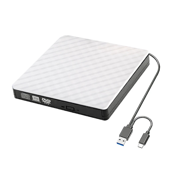 Korkea laatu 2in1 USB3.0 TypeC Slim Ulkoinen DVD RW CD kirjoitin asema poltin lukija soitin optiset asemat kannettavalle PC DVD poltin DVD Portatil