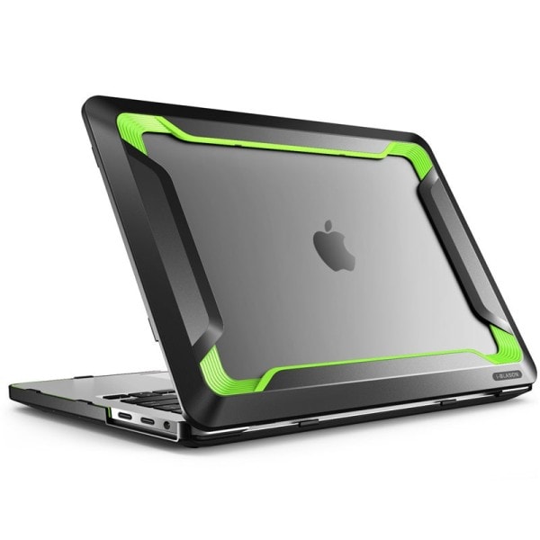För MacBook Pro 15 fodral med Touch Bar Touch ID Heavy Duty Gummerad TPU Bumper Cover