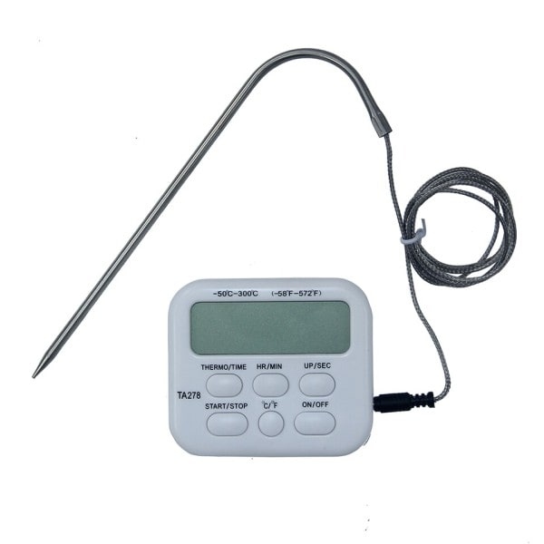 Digital Kök Termometer Rostfritt Stål Sond Kött BBQ Mat  Temperature Grill Matlagning Verktyg