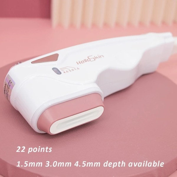 Mini Focus Ultrasonic Portable Heat Up Ansiktsbehandling Device Hem Use Pro Ha Neck Skin Anti Aging