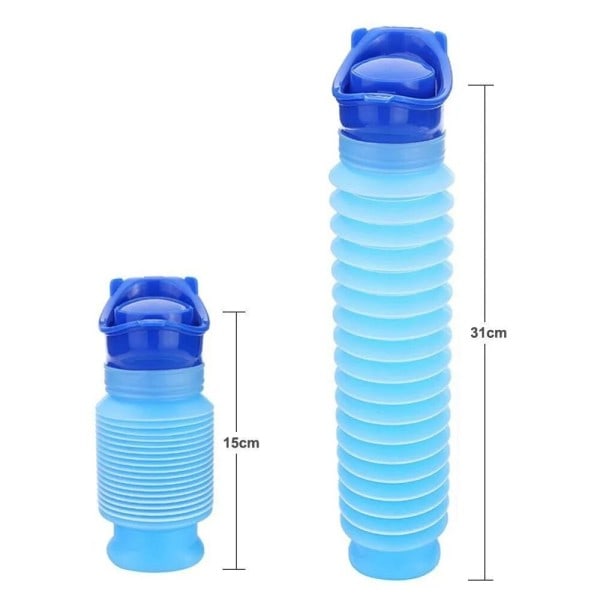 750ml Portabel Vuxen Urinal Utomhus Camping Hög Kvalitet Rese Urin Bil Kissning Kissa Mjuk Toalett