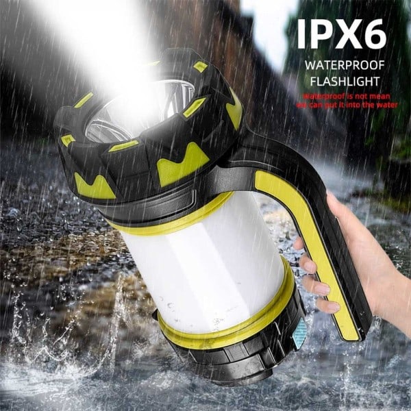 Camp Lampe LED Camping Lys USB Genopladelig Lommelygte