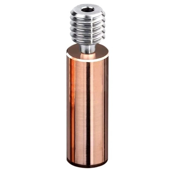 All Metal Bimetal Heatbreak Kopper Titanium TC4 Hals Hög Temperature for Creality 3D Printer