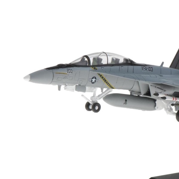 1/100 Scale F/A-18 Strike Fighter Plane Diecast Display Modell with Stative