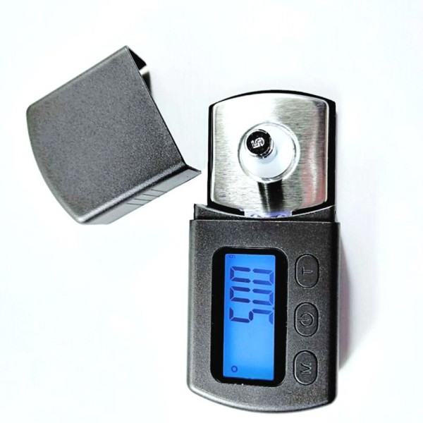 1st Bärbar Precis LCD skärm 5g/0.01g Digital Skivspelare Stylus Spårning Force Gauge Smycken Våg