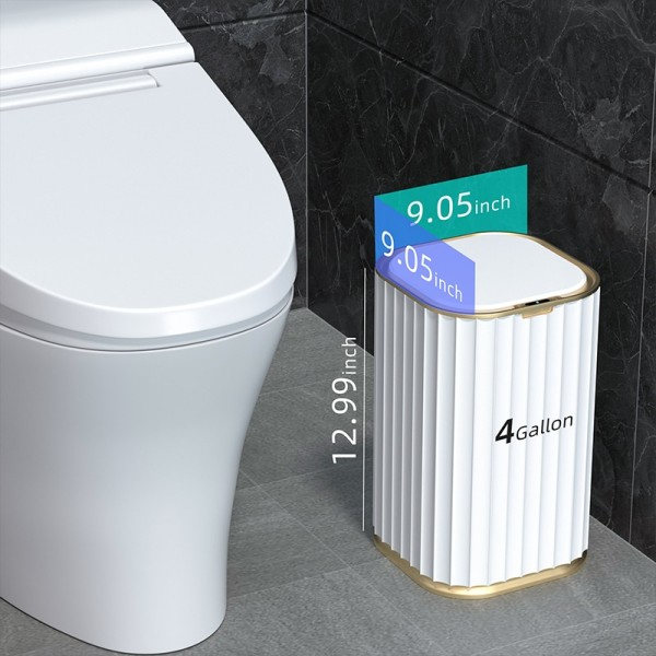 Smart sensor affaldsspand køkken badeværelse toilet affaldsspand bedste automatisk induktion vandtæt spand