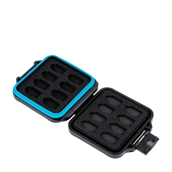 Kompakt Micro SD kort hållare plånbok mjuk skum microSD kort fodral Vattentät minne kort organizer