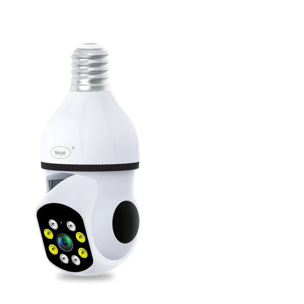 Trådlös 5g WiFi Glödlampa Kamera 8MP 4K 360° Glödlampa Kamera HD Mini Kamera LED Flimmer Sensor Natt Vision Kamera