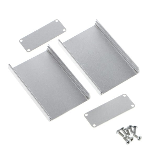 Aluminium projekt låda kapsling fodral elektroniskt gör-det-själv instrument fodral 80x50x20mm