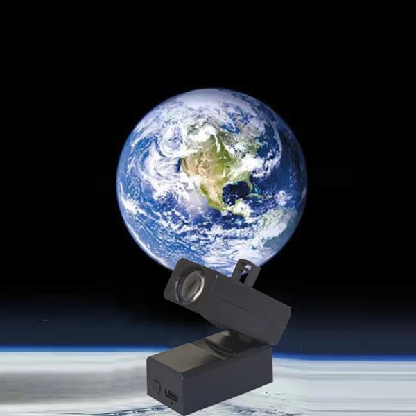 Maa Kuu Projekti lamppu Ladattava Tähti Projektori Planeet Projektori Tausta Ilmakehä Led Yö Valo Lapset Makuuhuone Sisustus