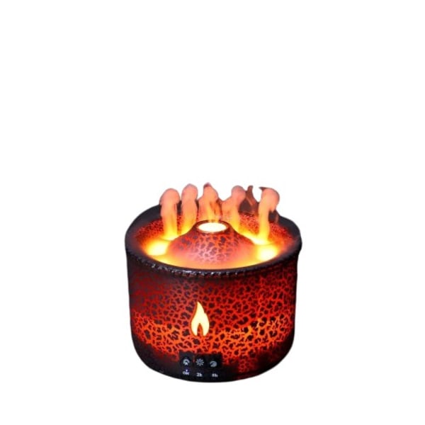 Eld Låga Luft luftfuktare Aroma Diffuser Eterisk Olja med Fjärrkontroll Manet för Hem Doft