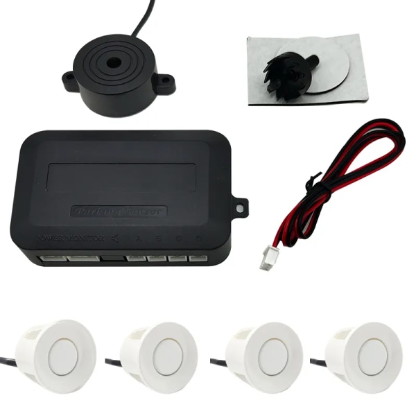 Bil sonde bakning sensor bil baggear parkering detektorer med buzzer bip indikator