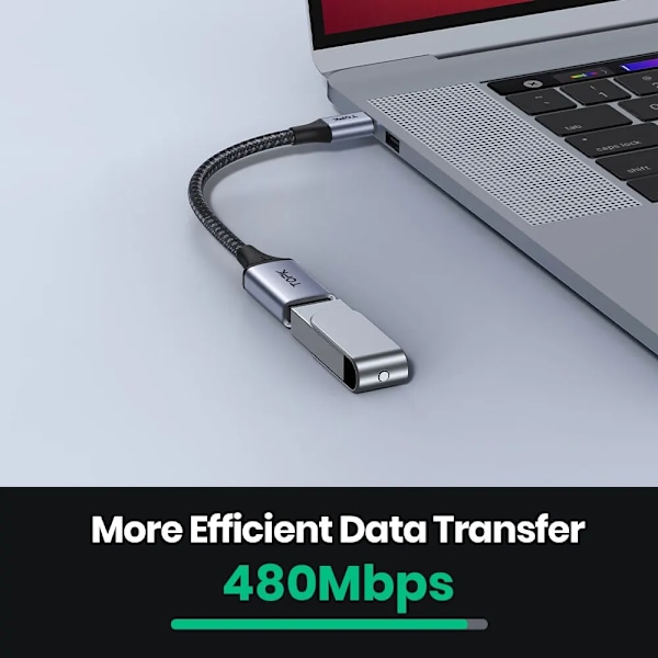 Hög kvalitet USB C till USB A Dapter OTG kabel Typ C hane till USB 3.0 2.0 hona kabel