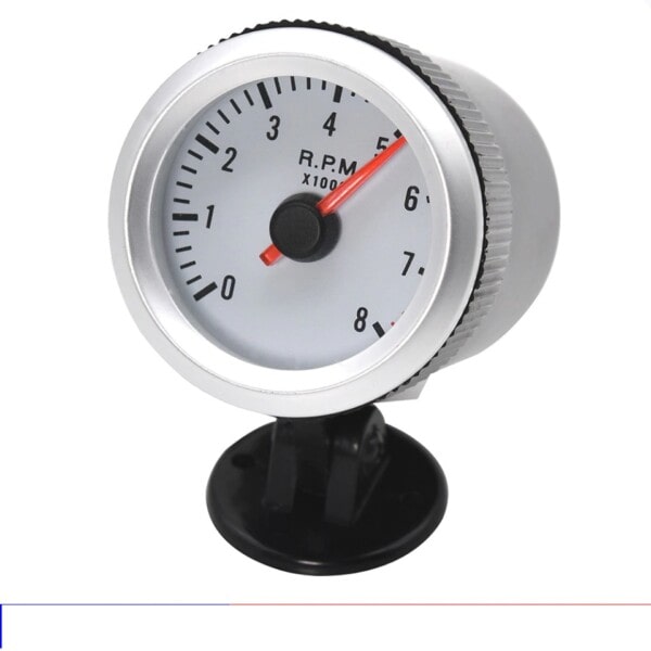 Auto Bil Tacho Gauge Blå LED 12V Skærm Omdrejningstæller