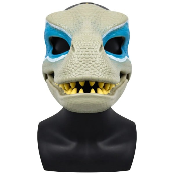 3D Dinosaurie Mask Lifelike Raptor Dino Moving Jaw Dinosaur Mask