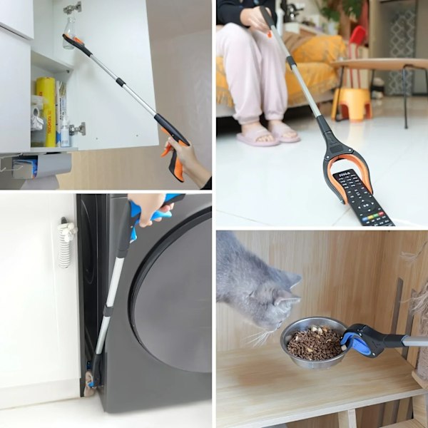 Professionell Sopplockare Gripper Med 360 ° Roterande Klämma, 32 Tum Lätt Tung Gripper för äldre