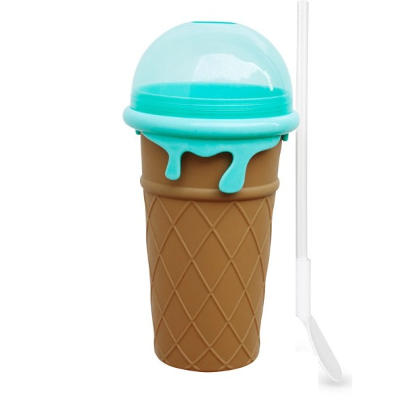 Kapacitet Slushy Cup Sommer Squeeze Hjemmelavet Juice Vand Flaske Quick-Frozen Smoothie Sand Cup