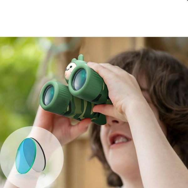 Kids' Telescope Portable HD Magnifier Camouflage Deling Pædagogisk Legetøj