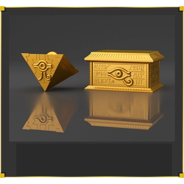 Duell Monsters Yu-Gi-Oh! Ultimagear Guld Sarkofag Farao Anime Figur Action Sätt ihop Modell Leksaker