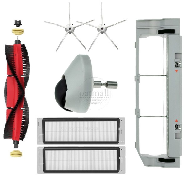 Roborock S5 Max S6 S6 Maxv tarvikkeet varaosat pölynimuri puhdistin vaihto sarja tela harja HEPA suodatin moppi liina