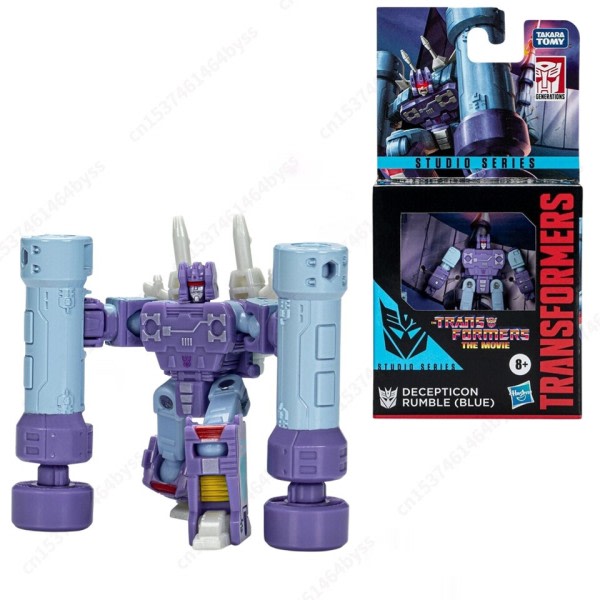 Transformers Studio Serie Core Rumble Blue Kassette Tape Action Figurer Model Legetøj