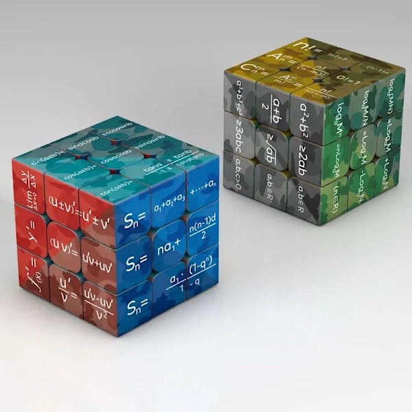 3x3x3 Magic Cube Pussel Matematik Kemi Element Magic Cube