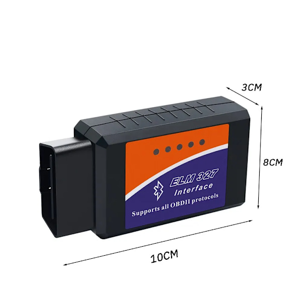 Diagnostiikka instrumentti Android Windows ELM327 OBD2 V2.1 Bluetooth auto ilmaisin
