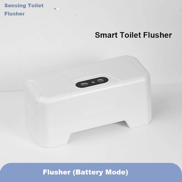 Automatisk Toilet Skyl Knap Induktion Toilet Skylning Ekstern Infrarød Skyl Smart Hjem Kit Smart Toilet Skylning Sensor
