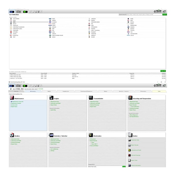 Bil Reparation Vivid Data Workshop Program Software diagnoseværktøj
