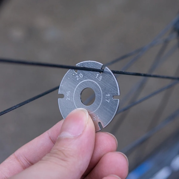 Cykel Eger Spænding Meter Hjul Builders Strammere Værktøj MTB Vej Eger Nøgle Kontroller Indikator Nøjagtig Stabil Værktøj