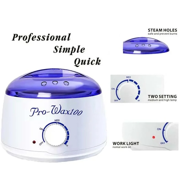 Hårfjerning Voks Maskin Smart Professional Voks Varmere Varmere Hudpleie Paraffin