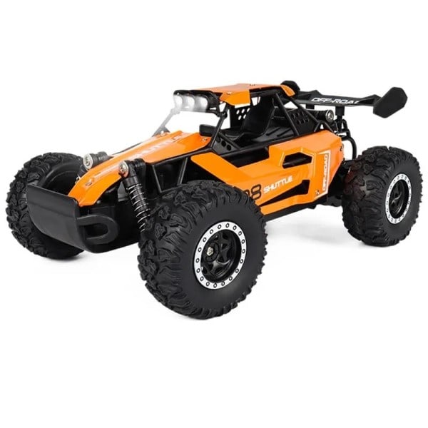 2,4G Modell RC Bil Med LED Light 2WD Offroad Fjärrkontroll Klättring Fordon