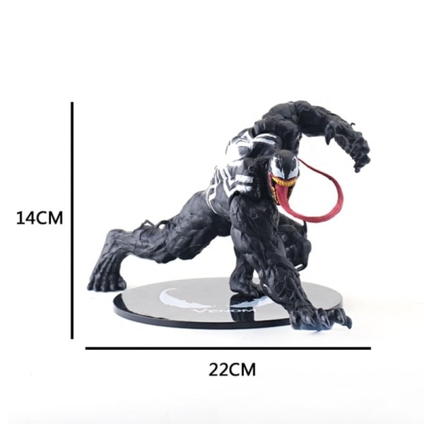 Venom Spider Man Action Figur Anime Dekorasjon Samling Figurine Leker