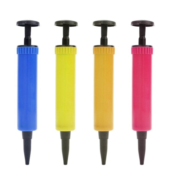 Snabb Ballong Pump Hand Push Air Inflation Ballong Pump Latex Folie Ballong Inflator
